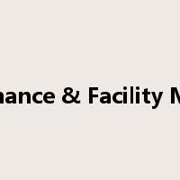 Maintenance & Facility Manager是什么意思