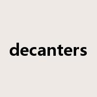 decanters是什么意思