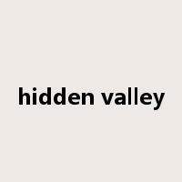 hidden valley是什么意思
