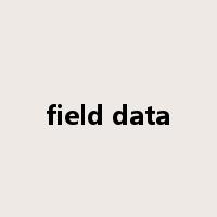 field data是什么意思