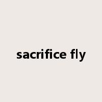 sacrifice fly是什么意思