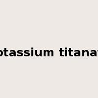 potassium titanate是什么意思