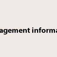management information是什么意思