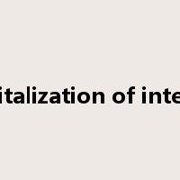 Capitalization of interest是什么意思