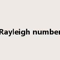 Rayleigh number是什么意思