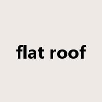 flat roof是什么意思