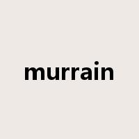 murrain是什么意思