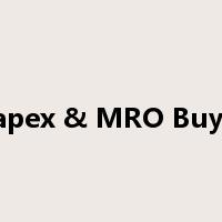 Capex & MRO Buyer是什么意思