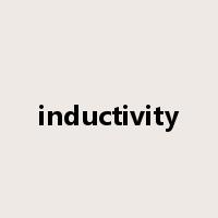 inductivity是什么意思