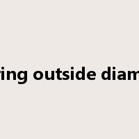 bearing outside diameter是什么意思