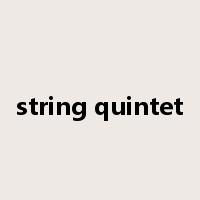 string quintet是什么意思