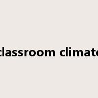 classroom climate是什么意思