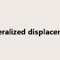 generalized displacement是什么意思