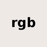 rgb是什么意思