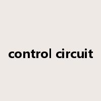 control circuit是什么意思
