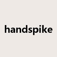 handspike是什么意思