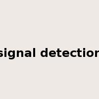 signal detection是什么意思
