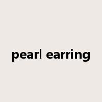 pearl earring是什么意思