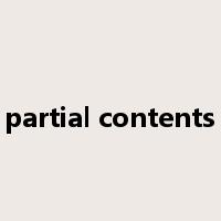 partial contents是什么意思