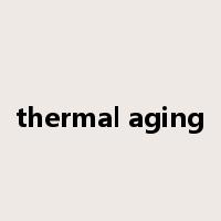 thermal aging是什么意思