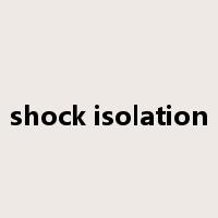 shock isolation是什么意思