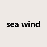 sea wind是什么意思