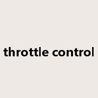throttle control是什么意思