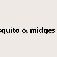 mosquito & midges bite是什么意思