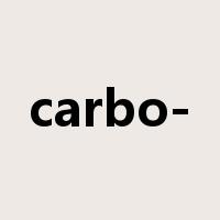 carbo-是什么意思