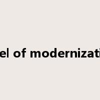 level of modernization是什么意思