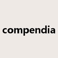 compendia是什么意思