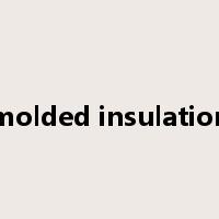 molded insulation是什么意思