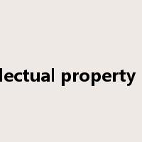 intellectual property right是什么意思