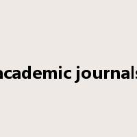 academic journals是什么意思