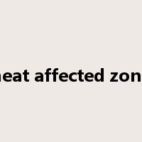 heat affected zone是什么意思