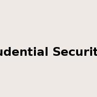 Prudential Securities是什么意思