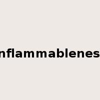inflammableness是什么意思