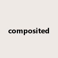 composited是什么意思