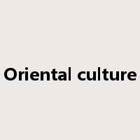 Oriental culture是什么意思