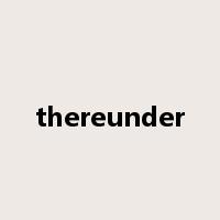 thereunder是什么意思