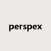 perspex是什么意思