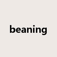 beaning是什么意思
