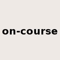 on-course是什么意思
