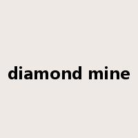 diamond mine是什么意思