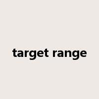 target range是什么意思