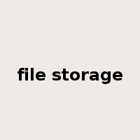 file storage是什么意思