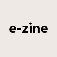 e-zine是什么意思