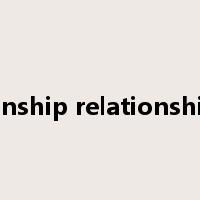 kinship relationship是什么意思