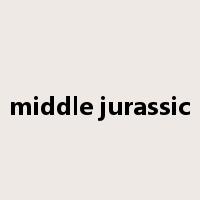 middle jurassic是什么意思