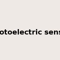 photoelectric sensor是什么意思